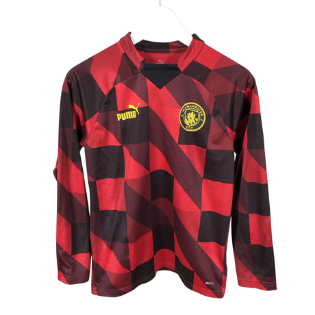 Unisex Puma - Sports shirt, long sleeve, size 158 - 164 - Red ()