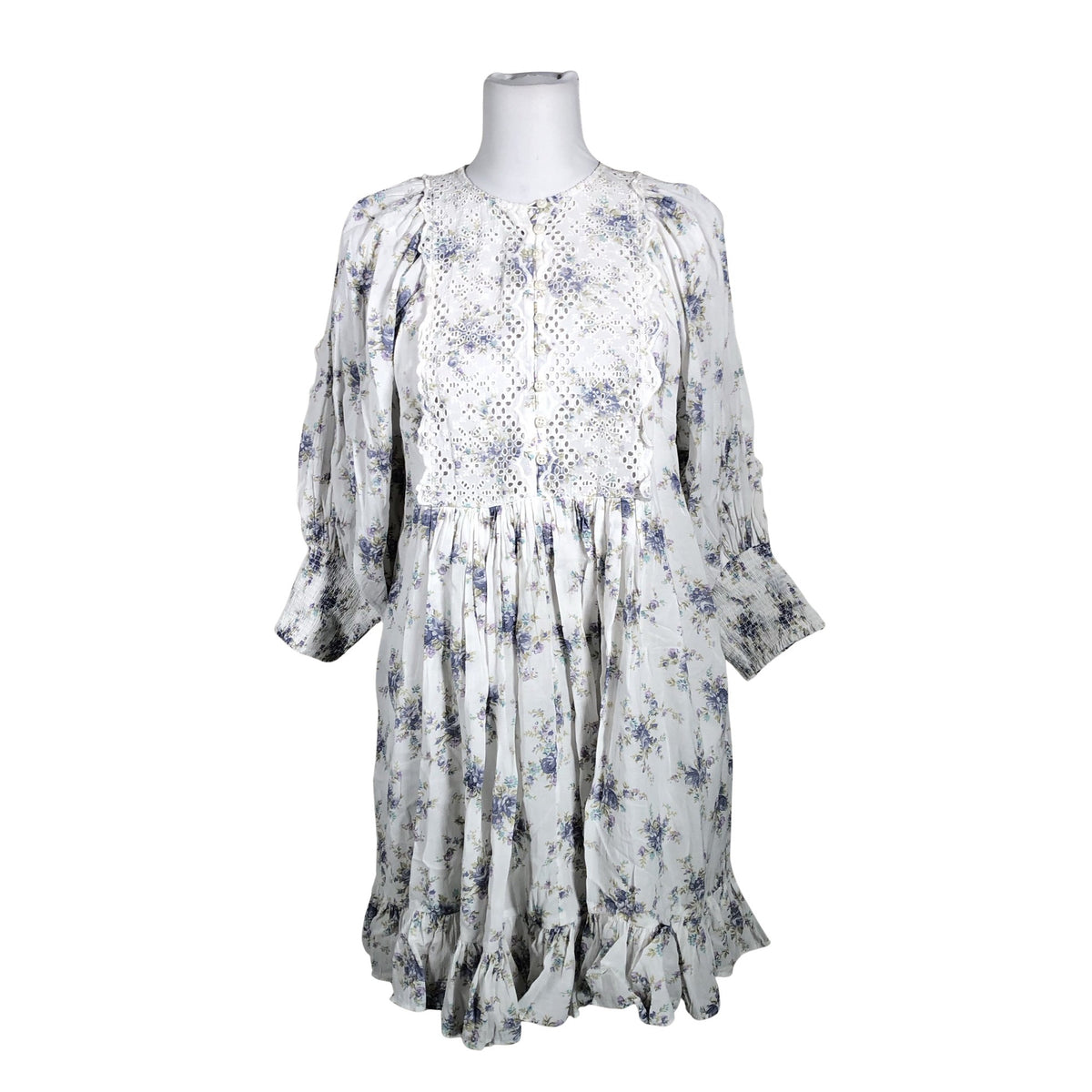 Unisex By Ti Mo - Dress, size 38 - White (1)