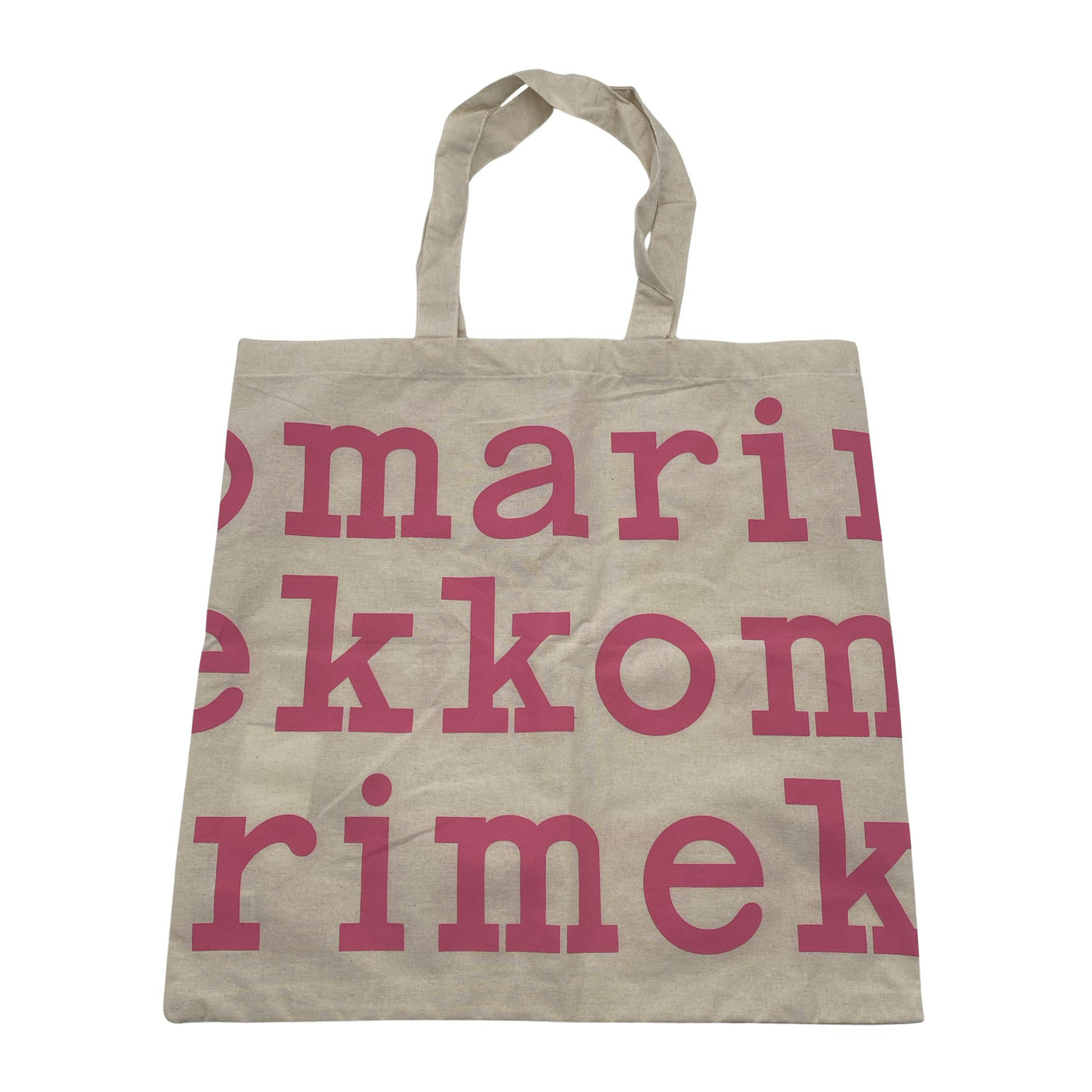 Unisex Marimekko - Shopping bag, size Maxi - Light pink (1)