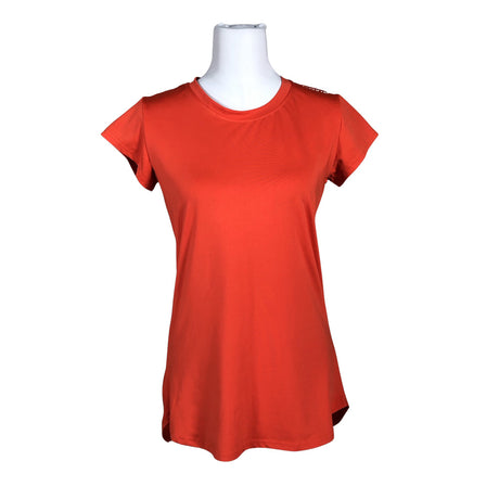 Unisex David - Sports shirt, short sleeve, size 38 - Orange ()