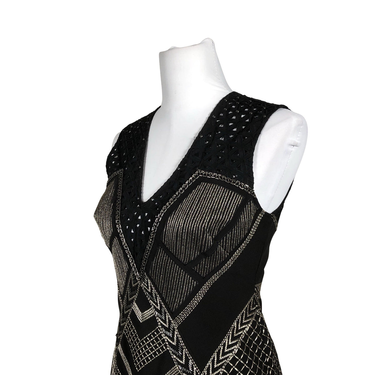 Unisex Karen Millen - Party dress, size 38 - Black (2)