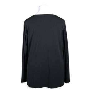 Unisex Samoon - Tricot shirt, size 46 - Black (2)
