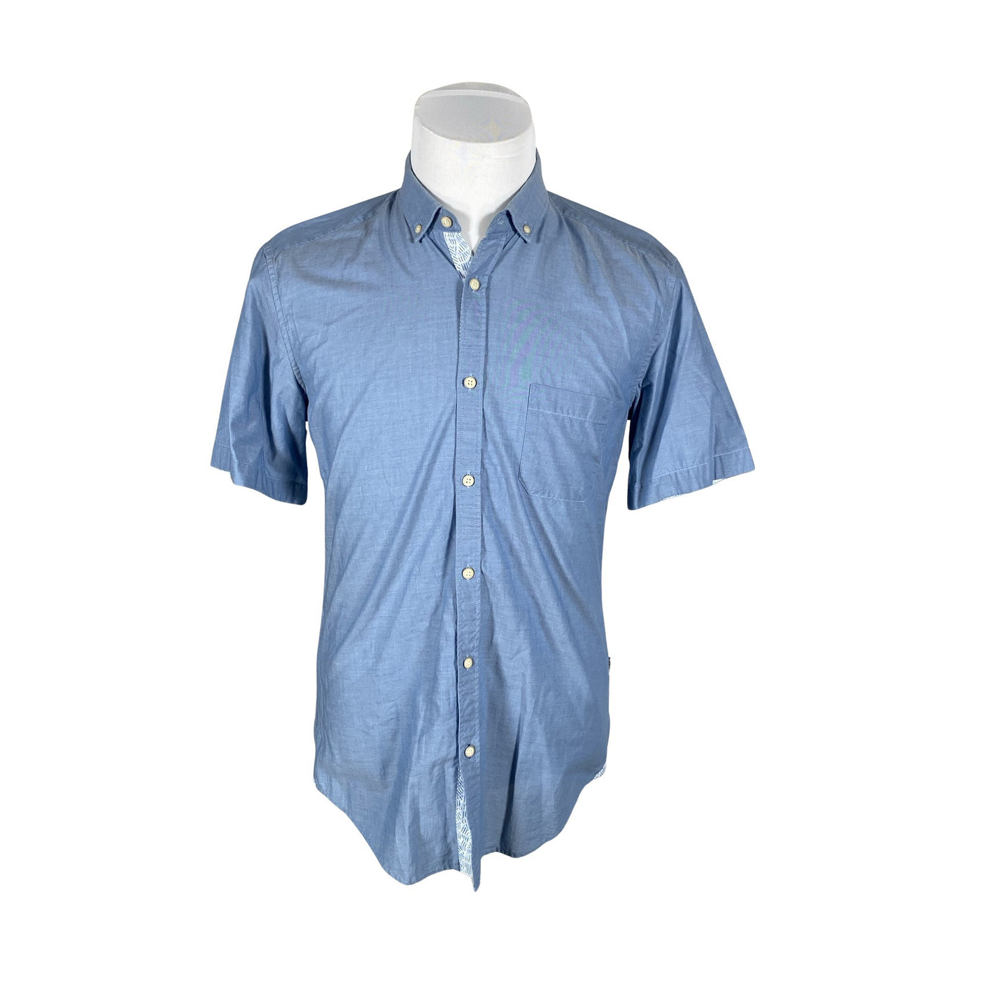 Unisex Hugo Boss - Collared shirt, size M - Blue (1)