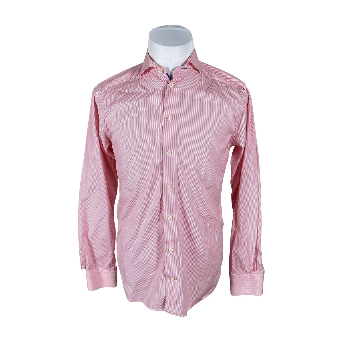 Unisex Eton - Collared shirt, size M - Red (1)