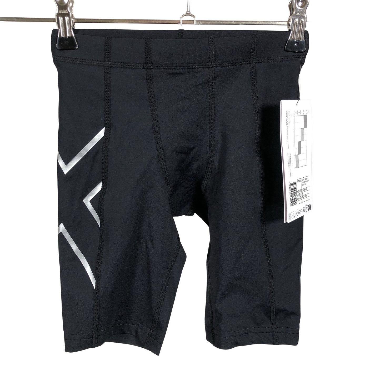 Unisex 2XU - Sports shorts, size 38 - Black (1)