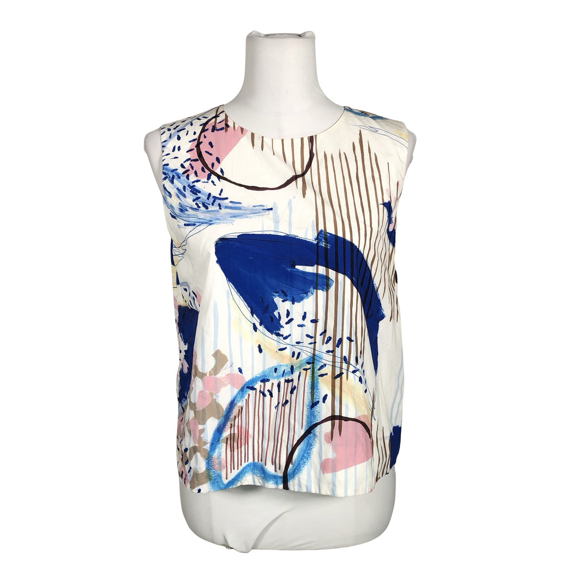 Unisex COS - Top, size 38 - White (1)