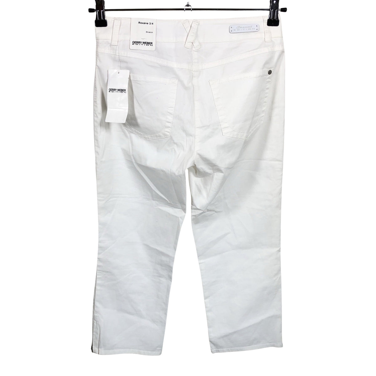 Unisex Gerry Weber - Capri jeans, size 36 - White (2)