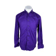 Unisex Eton - Collared shirt, size M - Violet ()
