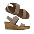 Unisex Skechers - Wedge sandals, size 37 - Brown ()