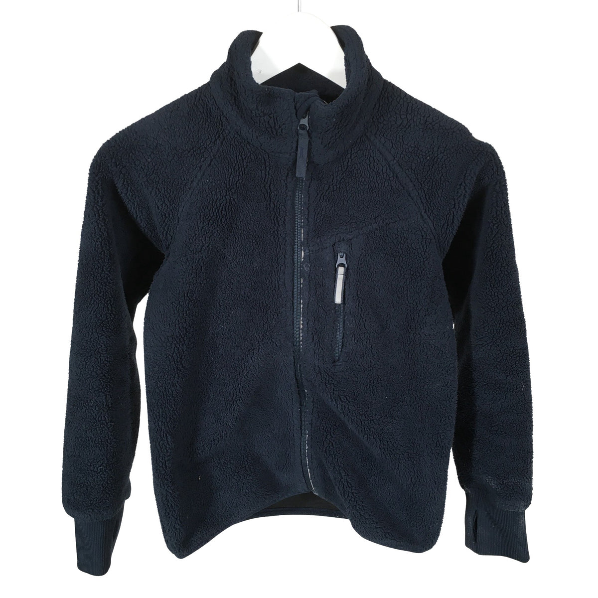 Unisex Polarn O. Pyret - Windfleece jacket, size 128 - 134 - Blue (1)