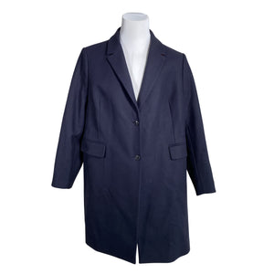Unisex Tommy Hilfiger - Wool coat, size M - Blue (1)