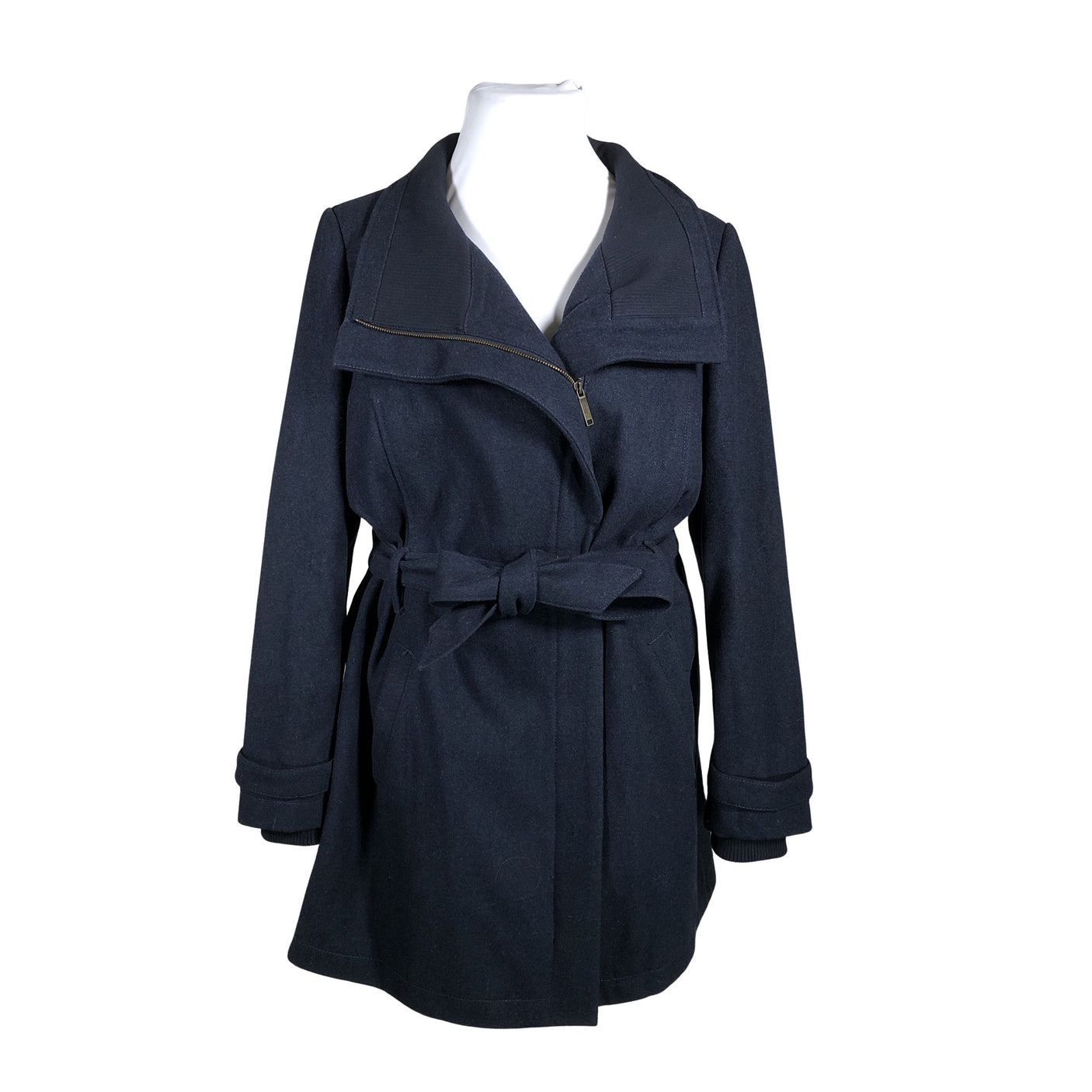 Unisex s.Oliver - Wool coat, size 46 - Blue (1)