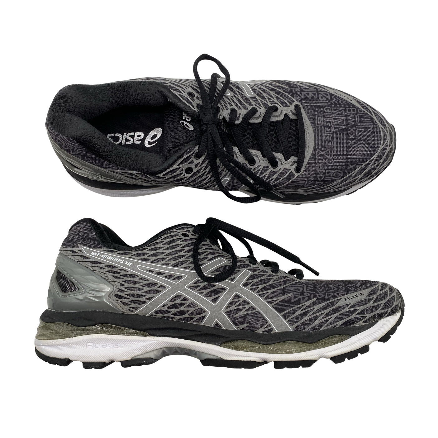 Unisex Asics - Running shoes, size 41 - Black (1)