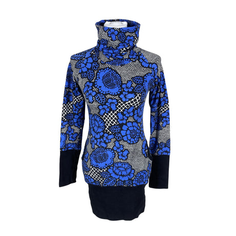Unisex Ommellinen - Tricot tunic, size 38 - Blue ()