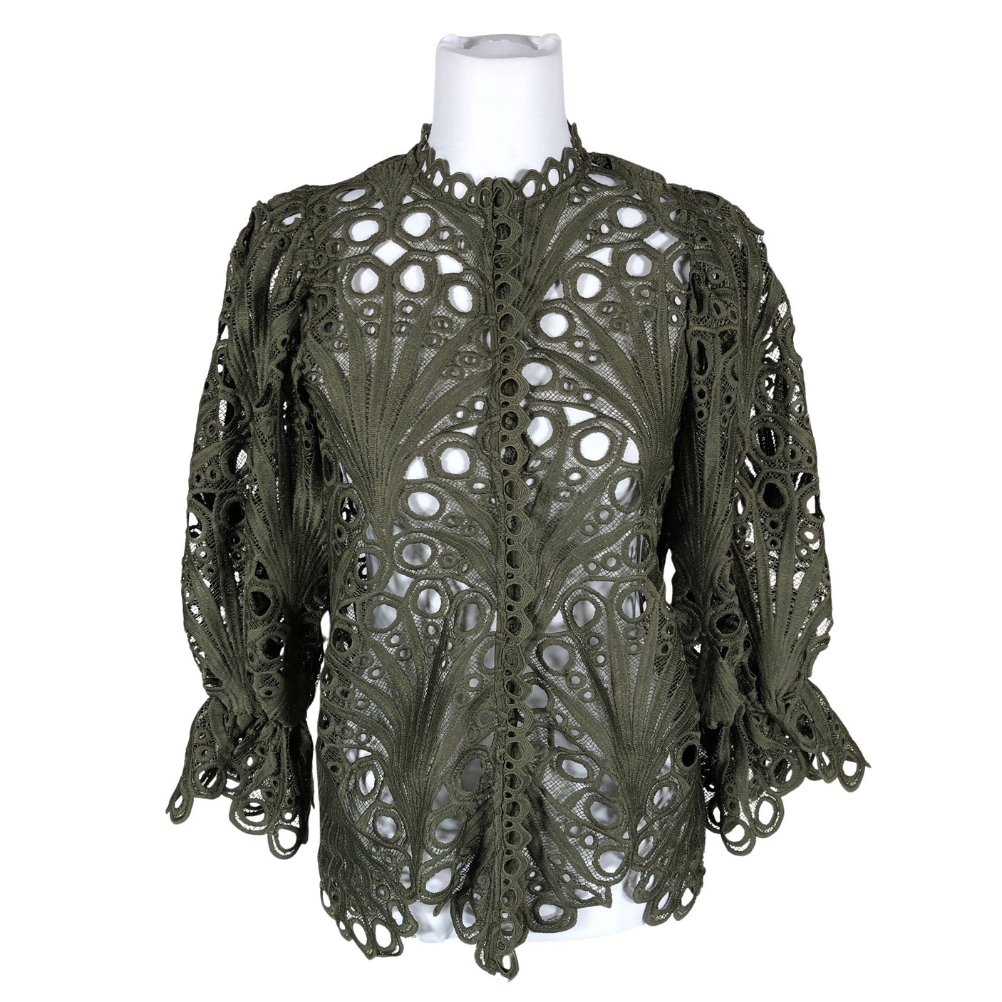 Unisex Wera - Blouse, size 38 - Green (1)