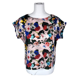 Unisex Uhana Design - Short-sleeved blouse, size 34 - Light pink (1)
