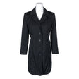 Unisex MasCara - Trench coat, size 38 - Black ()