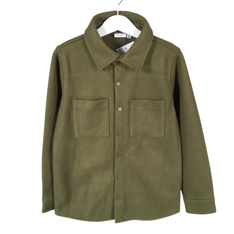 Unisex Name It - Wool coat, size 122 - 128 - Green ()