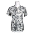 Unisex Reebok - Sports shirt, short sleeve, size 38 - Gray ()