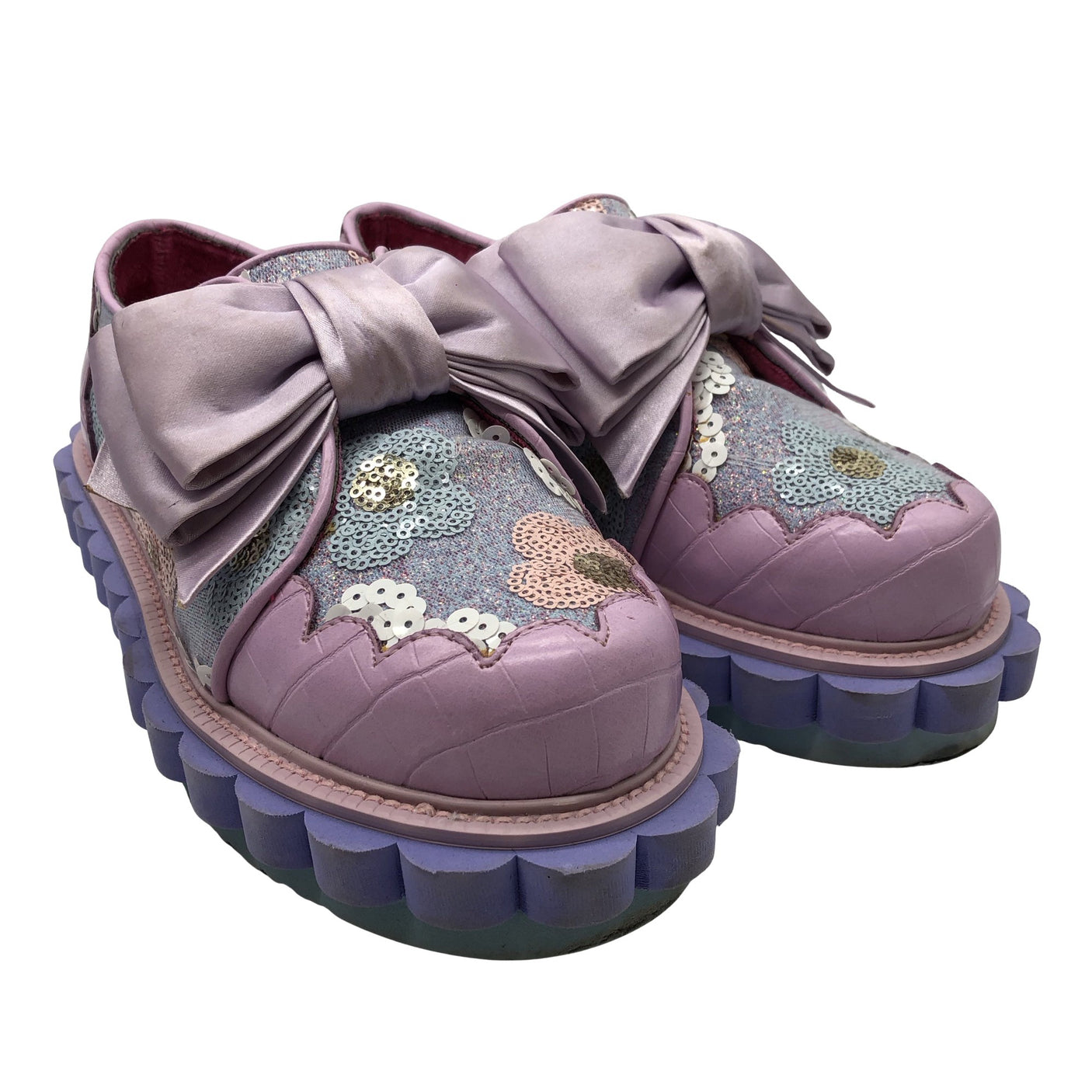 Unisex Irregular Choice - Loafers, size 37 - Violet (2)