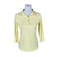 Unisex Chervo - Sports shirt, long sleeve, size 38 - Yellow ()