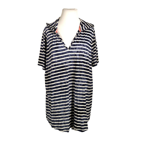 Unisex Saint Tropez - Tricot tunic, size 46 - Blue ()