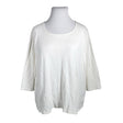Unisex Karen Scott - Tricot shirt, size 46 - White ()