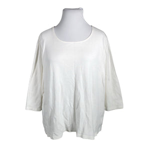 Unisex Karen Scott - Tricot shirt, size 46 - White (1)