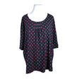 Unisex Ulla Popken - Tricot shirt, size 50 - Black ()