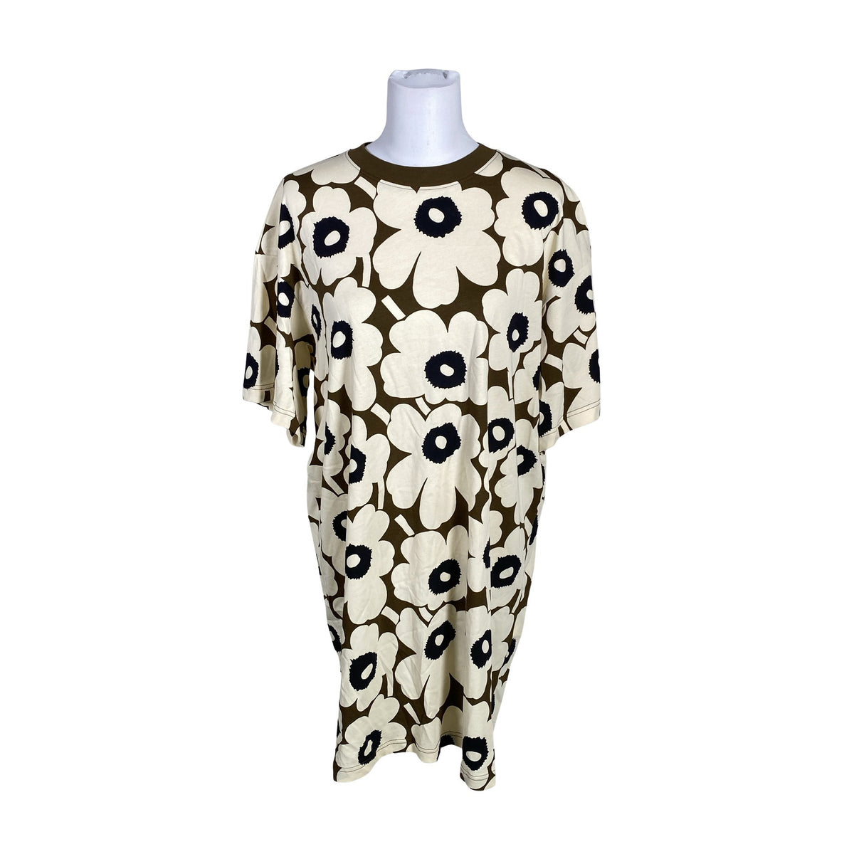 Unisex Marimekko - Tricot dress, size 38 - Brown (1)