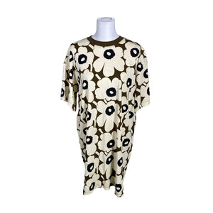 Unisex Marimekko - Tricot dress, size 38 - Brown (1)