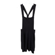 Unisex Lindex - Tricot dress, size 146 - 152 - Black ()