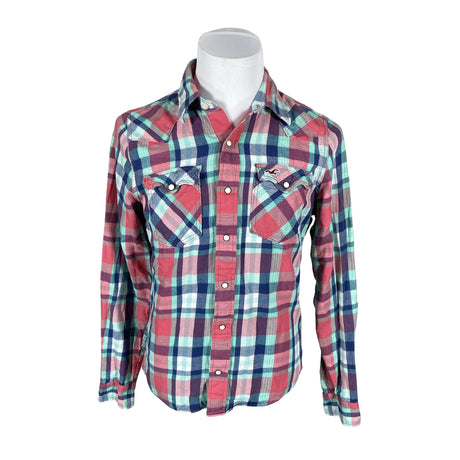 Unisex Hollister - Collared shirt, size M - Pink ()