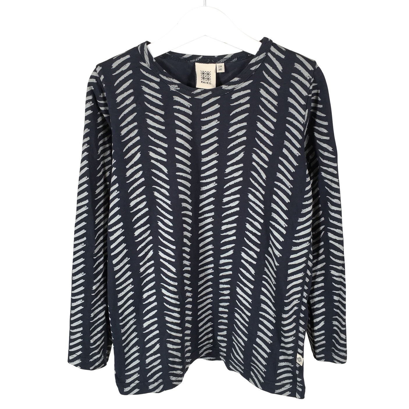 Unisex Kaiko - Tricot shirt, size 134 - 140 - Gray (1)