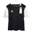 Unisex Adidas - Sports shirt, short sleeve, size 134 - 140 - Black ()