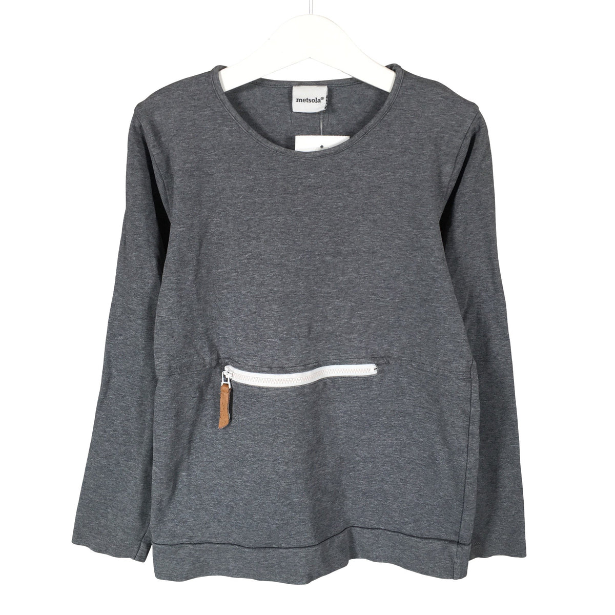 Unisex Metsola - Tricot shirt, size 134 - 140 - Gray (1)