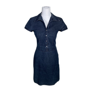 Unisex Benetton - Denim dress, size 36 - Blue (1)