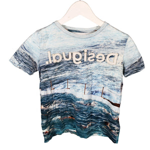 Unisex Desigual - T-shirt, size 146 - 152 - Light blue (2)
