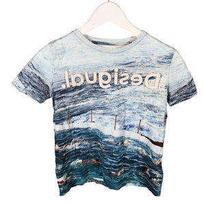 Unisex Desigual - T-shirt, size 146 - 152 - Light blue (1)