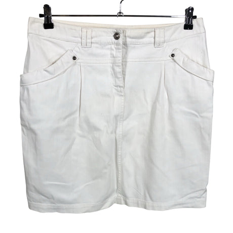 Unisex Friendtex - Denim skirt, size 40 - White ()