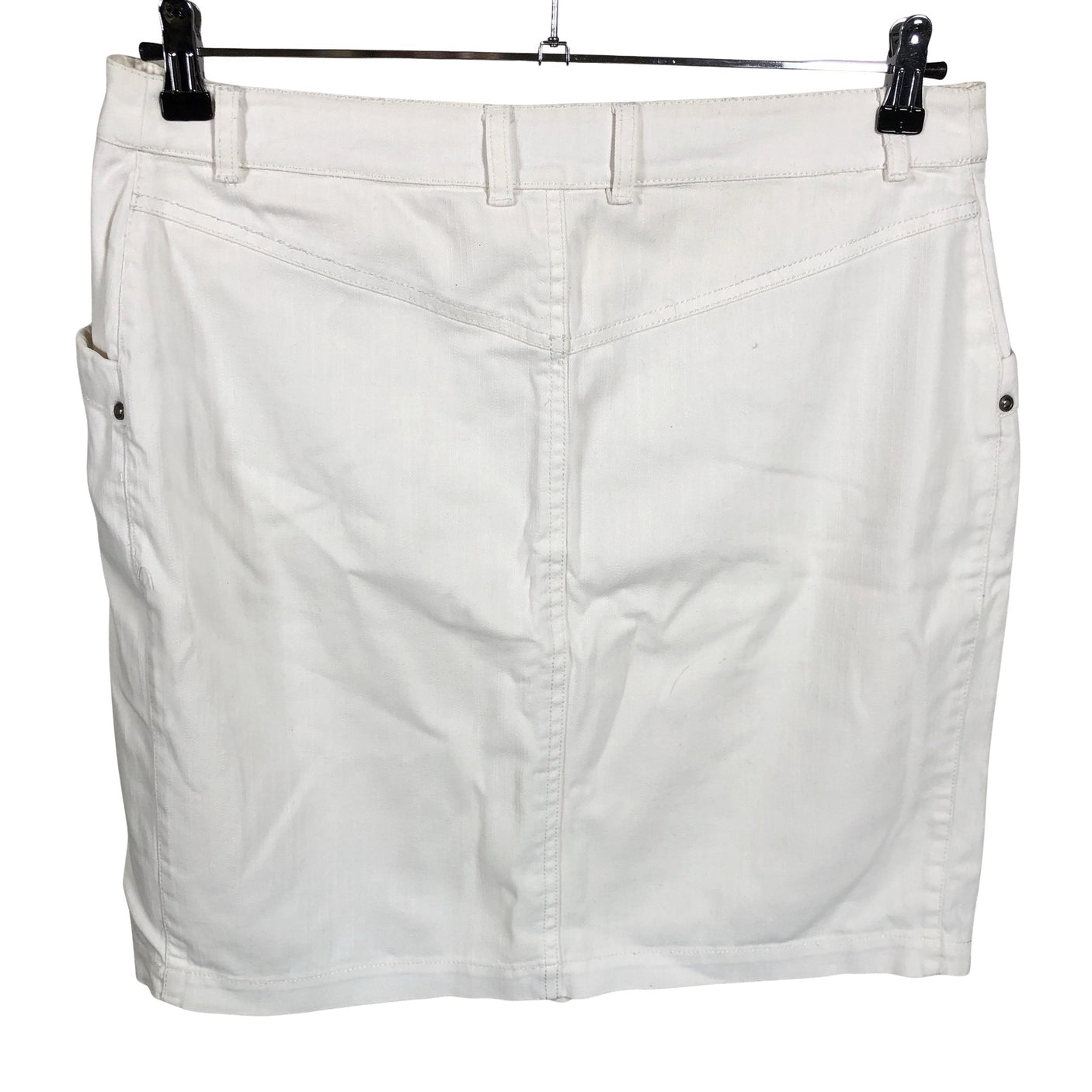 Unisex Friendtex - Denim skirt, size 40 - White (2)