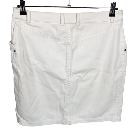 Unisex Friendtex - Denim skirt, size 40 - White (2)