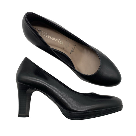 Unisex Tamaris - High heels, size 38 - Black ()