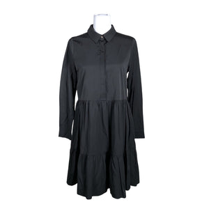 Unisex Rue de Femme - Schiffon dress, size 36 - Black (1)