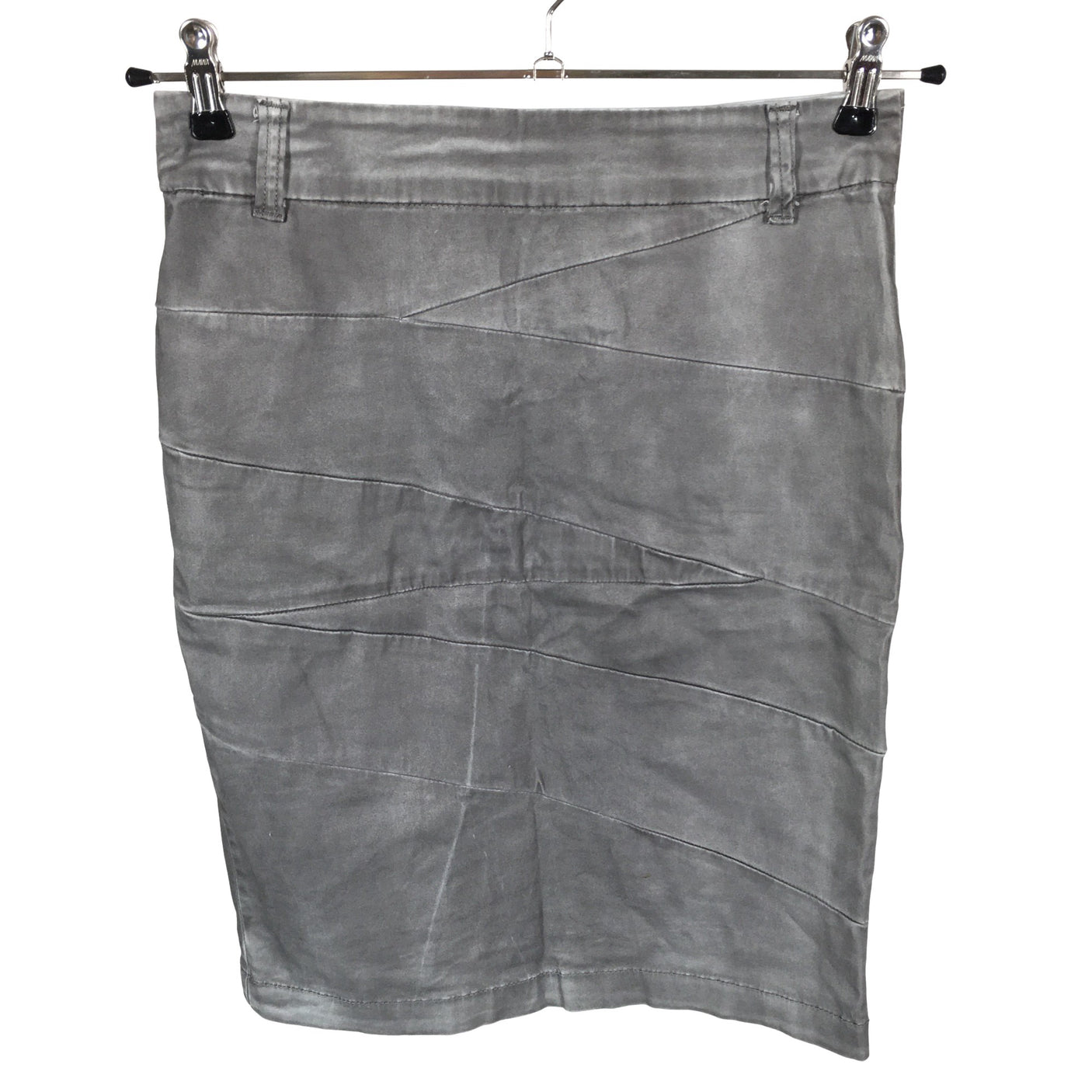 Unisex Cream - Fabric skirt, size 36 - Gray (1)