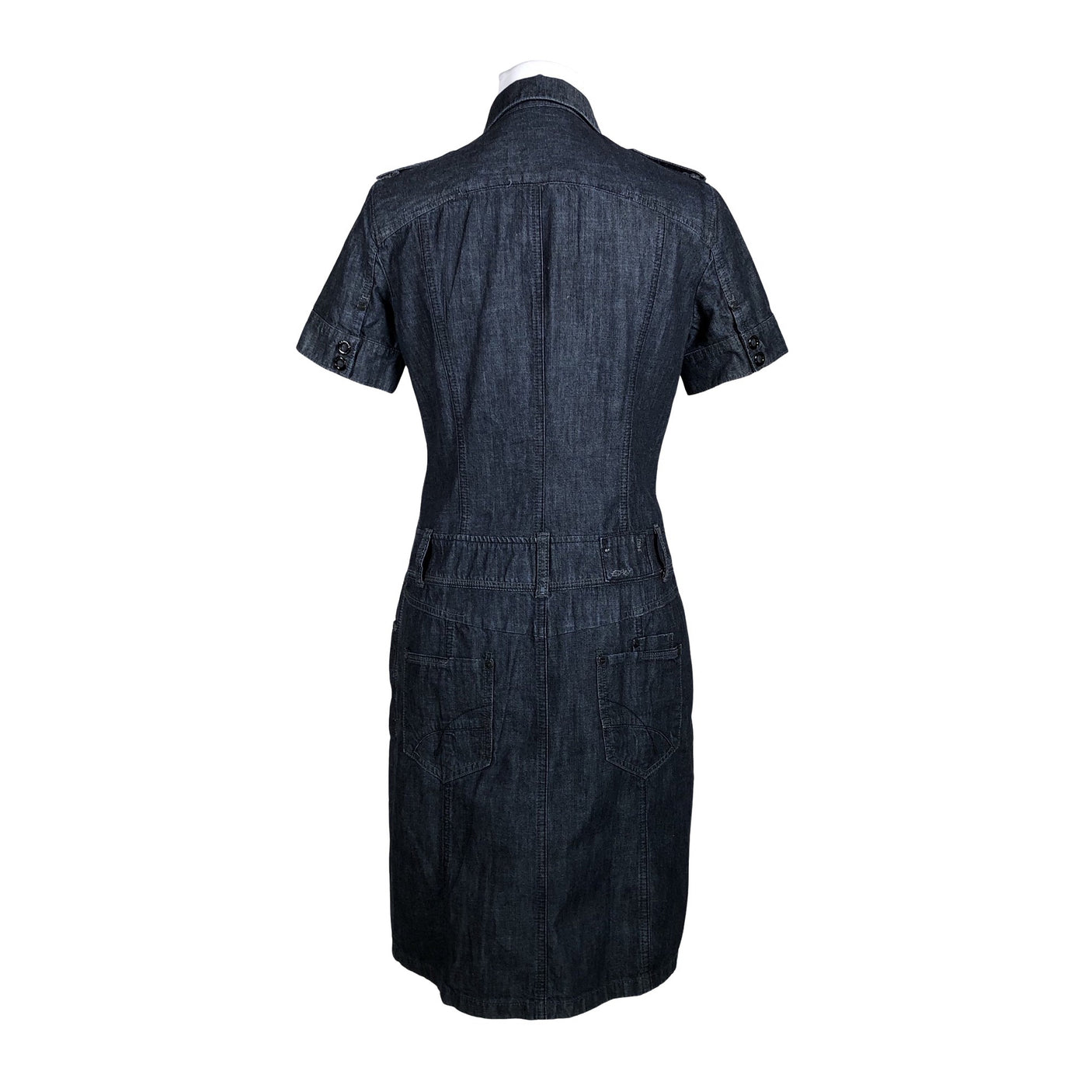 Unisex Esprit - Denim dress, size 38 - Blue (2)