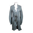Unisex Cream - Cardigan, size 38 - Turquoise ()
