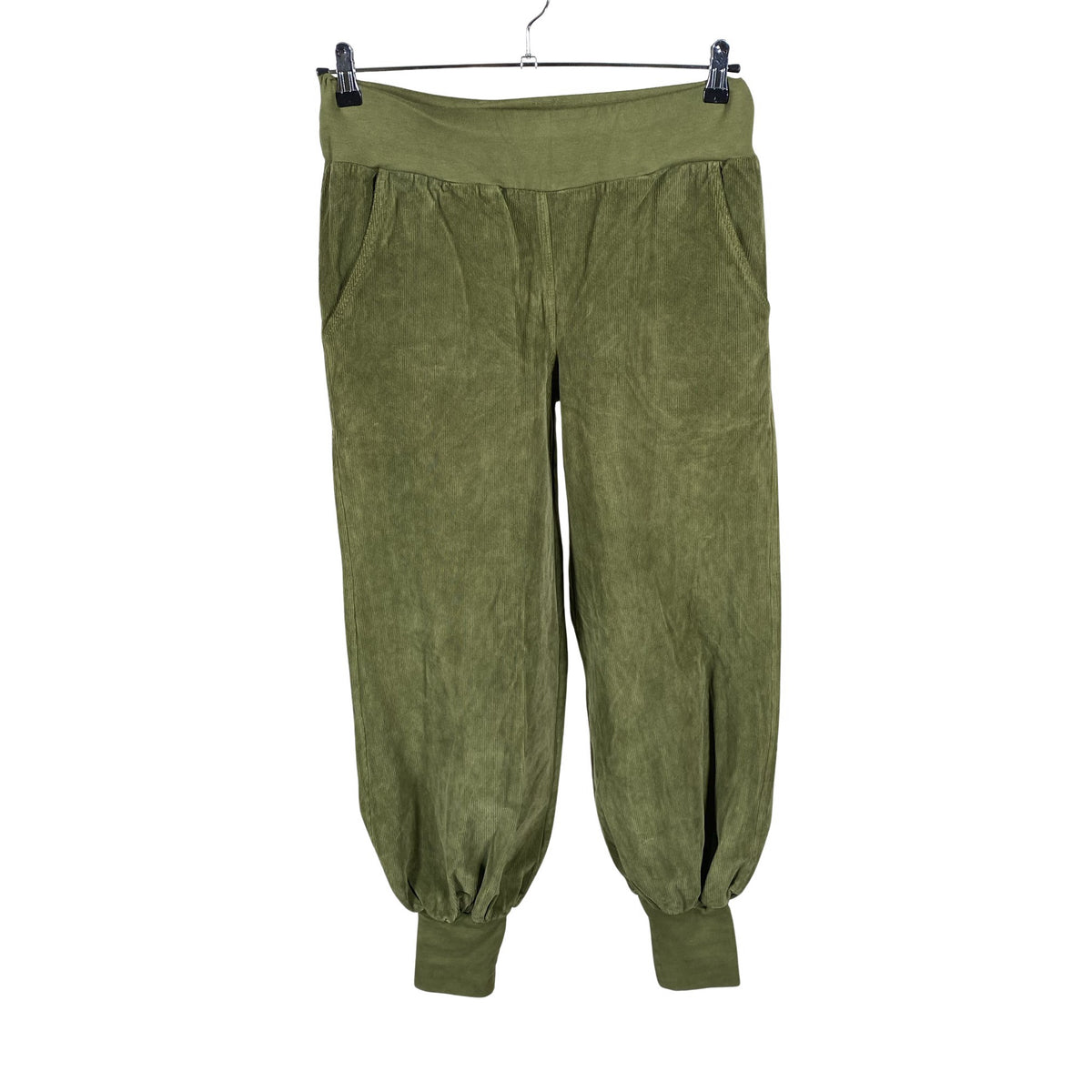 Unisex Mithu - Velvet pants, size 40 - Green (1)