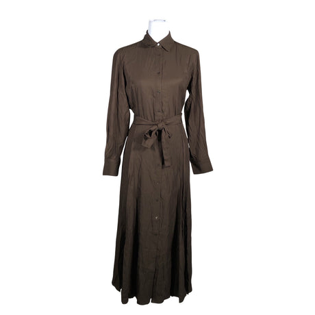 Unisex Polo Ralph Lauren - Schiffon dress, size 36 - Brown ()