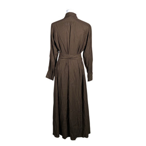 Unisex Polo Ralph Lauren - Schiffon dress, size 36 - Brown (3)